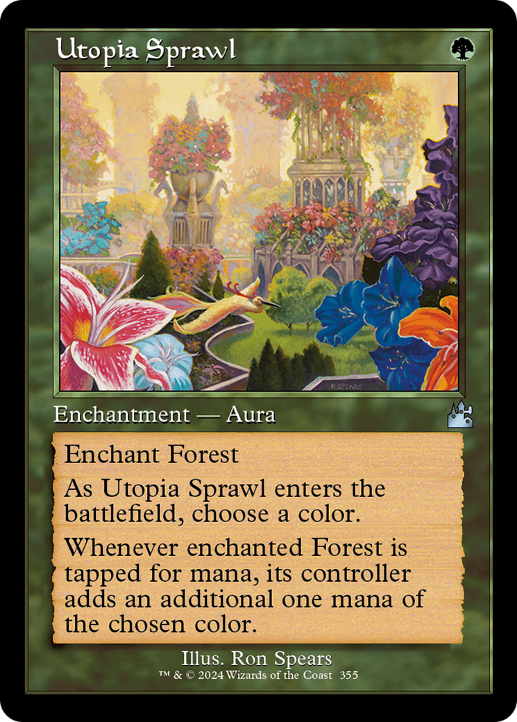 Utopia Sprawl (Retro Frame) [Ravnica Remastered] | Event Horizon Hobbies CA