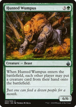 Hunted Wumpus [Battlebond] | Event Horizon Hobbies CA