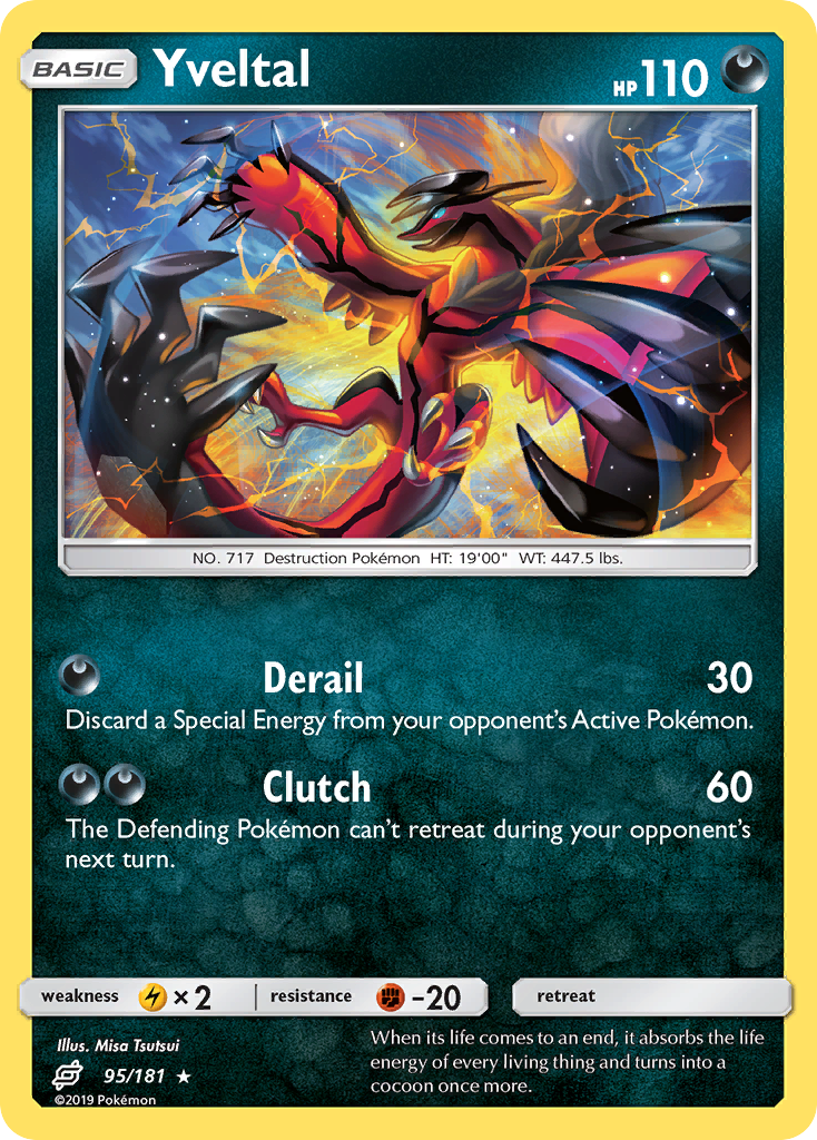 Yveltal (95/181) [Sun & Moon: Team Up] | Event Horizon Hobbies CA