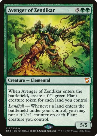 Avenger of Zendikar [Commander 2018] | Event Horizon Hobbies CA