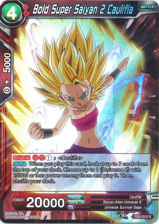 Bold Super Saiyan 2 Caulifla (TB1-012) [The Tournament of Power] | Event Horizon Hobbies CA