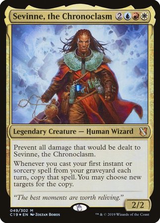 Sevinne, the Chronoclasm [Commander 2019] | Event Horizon Hobbies CA