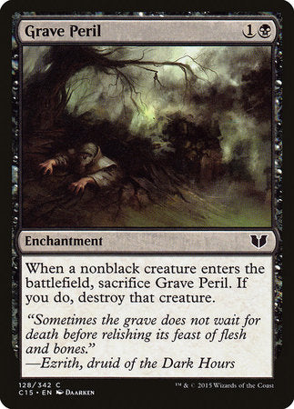 Grave Peril [Commander 2015] | Event Horizon Hobbies CA