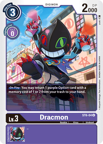 Dracmon [ST6-04] [Starter Deck: Venomous Violet] | Event Horizon Hobbies CA