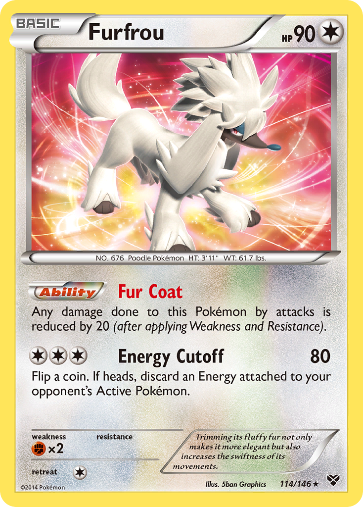 Furfrou (114/146) [XY: Base Set] | Event Horizon Hobbies CA