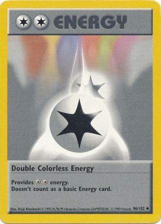 Double Colorless Energy (96/102) [Base Set Shadowless Unlimited] | Event Horizon Hobbies CA