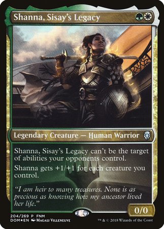 Shanna, Sisay's Legacy [Dominaria Promos] | Event Horizon Hobbies CA