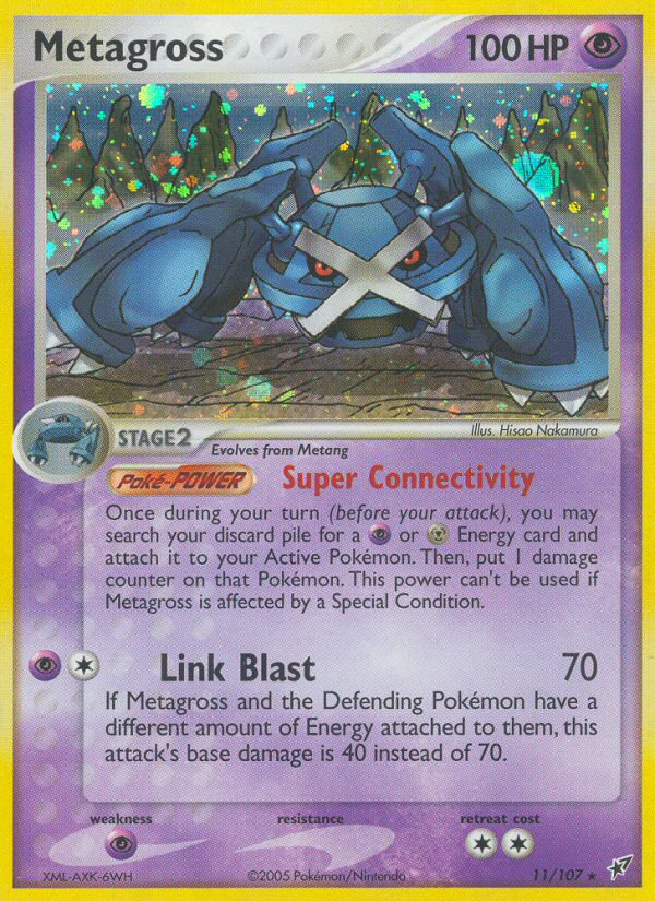 Metagross (11/107) [EX: Deoxys] | Event Horizon Hobbies CA