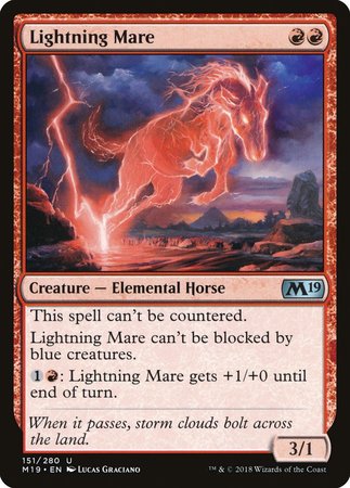 Lightning Mare [Core Set 2019] | Event Horizon Hobbies CA