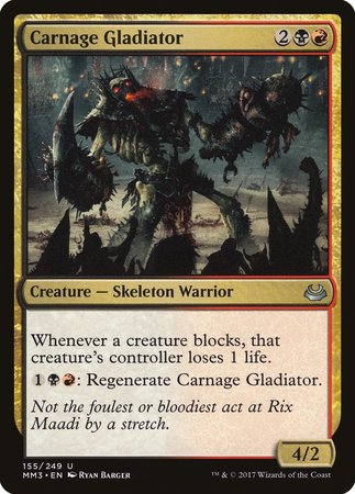 Carnage Gladiator [Modern Masters 2017] | Event Horizon Hobbies CA