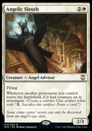 Angelic Sleuth (Promo Pack) [Streets of New Capenna Commander Promos] | Event Horizon Hobbies CA