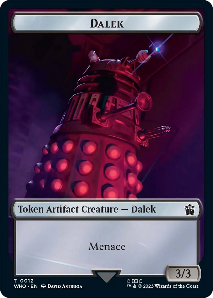 Dalek Token [Doctor Who Tokens] | Event Horizon Hobbies CA