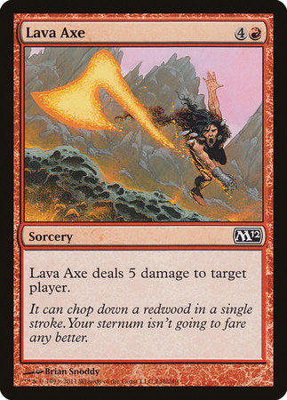 Lava Axe [Magic 2012] | Event Horizon Hobbies CA