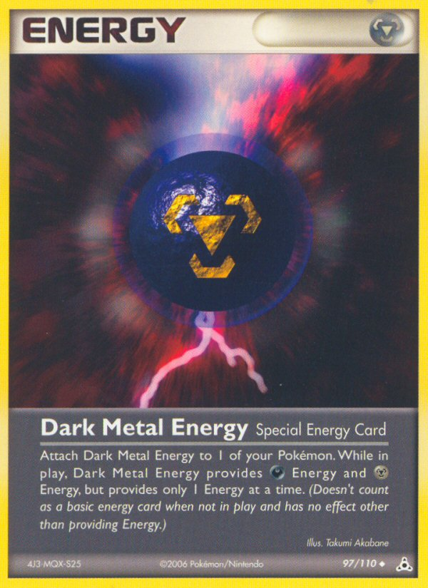 Dark Metal Energy (97/110) [EX: Holon Phantoms] | Event Horizon Hobbies CA