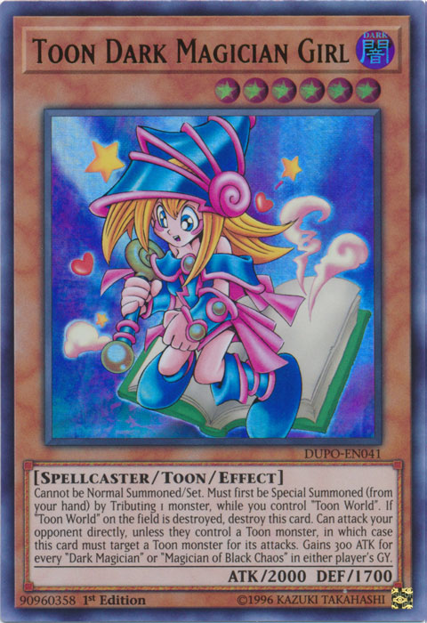 Toon Dark Magician Girl [DUPO-EN041] Ultra Rare | Event Horizon Hobbies CA