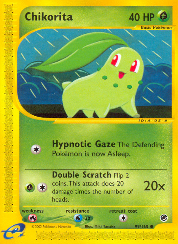 Chikorita (99/165) [Expedition: Base Set] | Event Horizon Hobbies CA