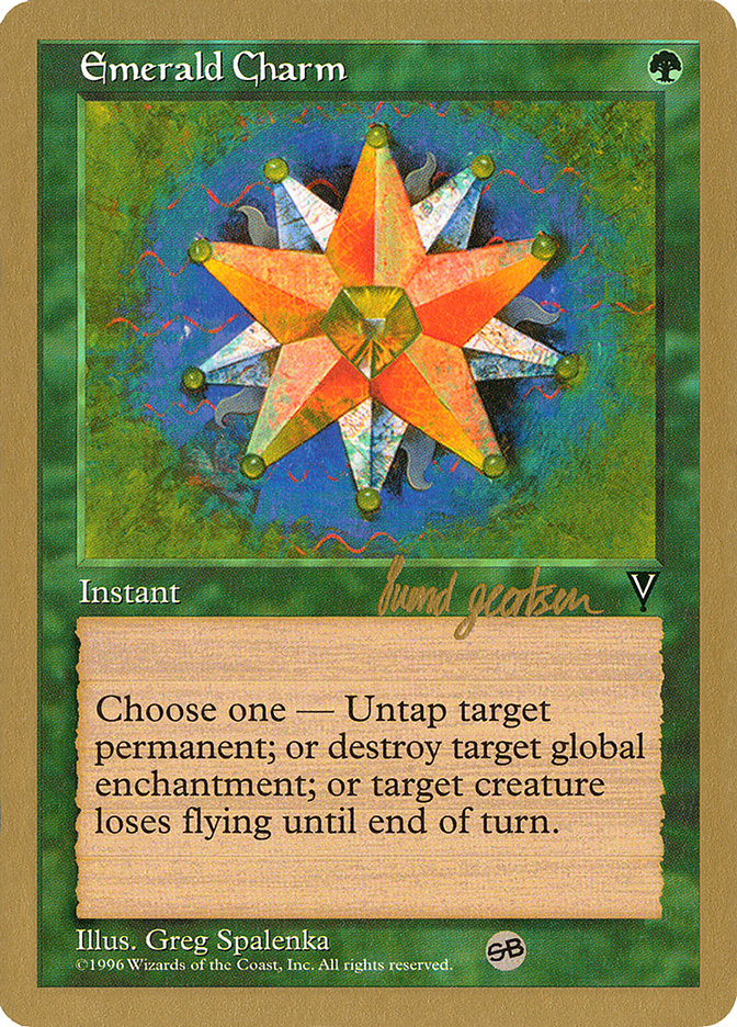 Emerald Charm (Svend Geertsen) (SB) [World Championship Decks 1997] | Event Horizon Hobbies CA