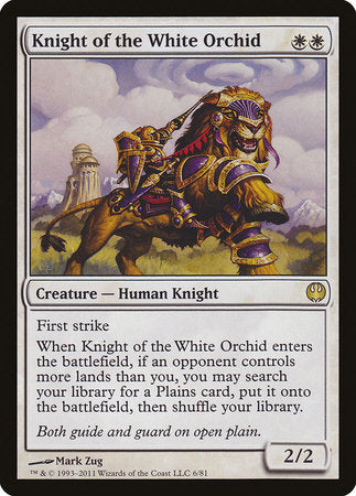 Knight of the White Orchid [Duel Decks: Knights vs. Dragons] | Event Horizon Hobbies CA