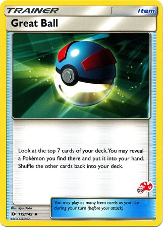 Great Ball (119/149) (Charizard Stamp #55) [Battle Academy 2020] | Event Horizon Hobbies CA