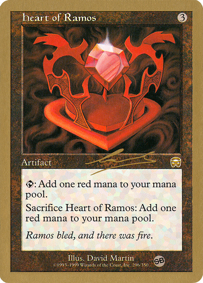 Heart of Ramos (Nicolas Labarre) (SB) [World Championship Decks 2000] | Event Horizon Hobbies CA