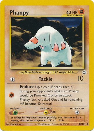 Phanpy (43/111) [Neo Genesis Unlimited] | Event Horizon Hobbies CA