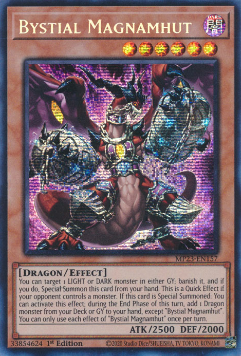 Bystial Magnamhut [MP23-EN157] Prismatic Secret Rare | Event Horizon Hobbies CA