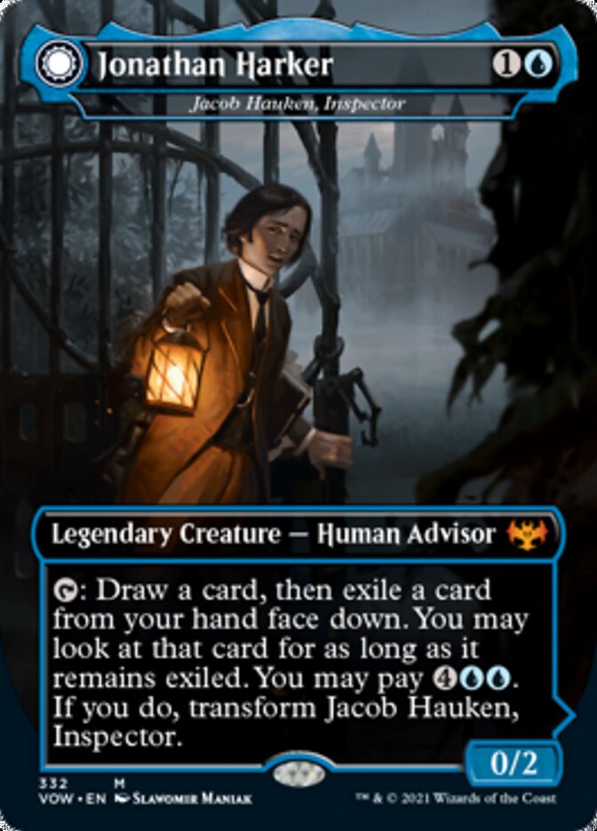 Jacob Hauken, Inspector // Hauken's Insight - Jonathan Harker // Harker's Obsessive Inquiry [Innistrad: Crimson Vow] | Event Horizon Hobbies CA