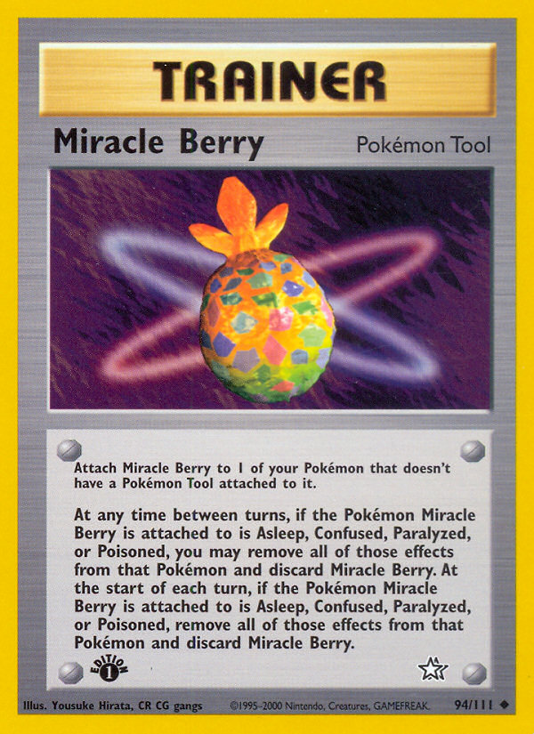 Miracle Berry (94/111) [Neo Genesis 1st Edition] | Event Horizon Hobbies CA