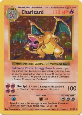 Charizard (4/102) [Base Set Shadowless Unlimited] | Event Horizon Hobbies CA