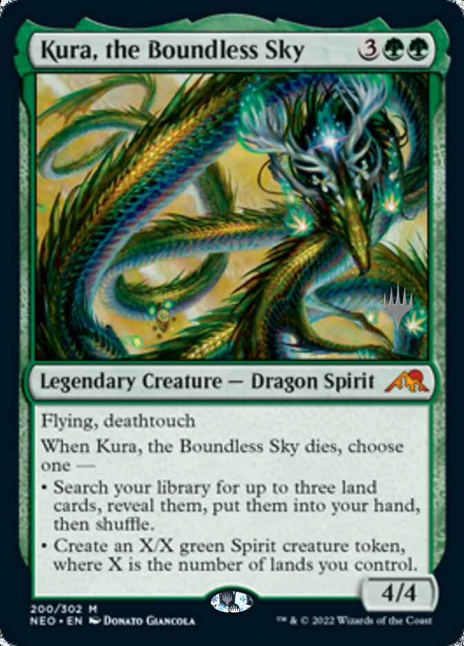 Kura, the Boundless Sky (Promo Pack) [Kamigawa: Neon Dynasty Promos] | Event Horizon Hobbies CA