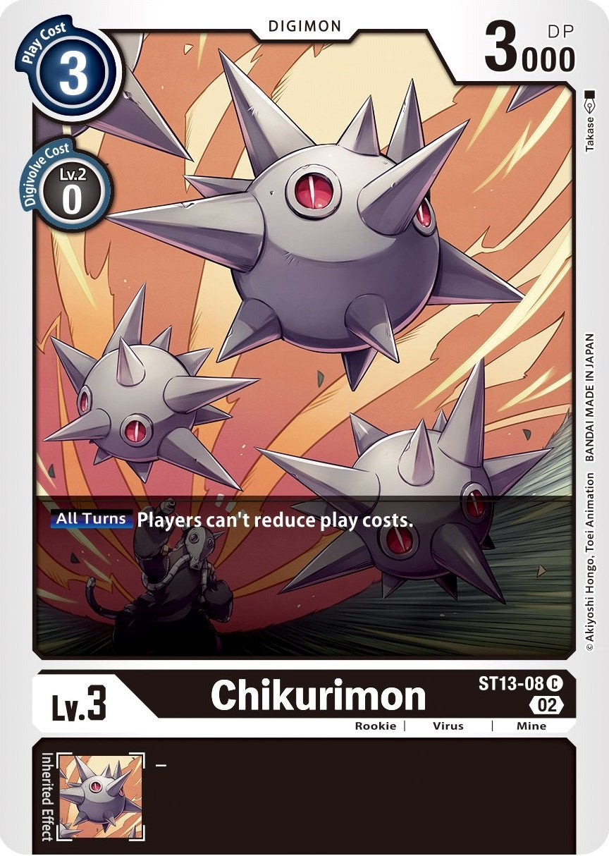 Chikurimon [ST13-08] [Starter Deck: Ragnaloardmon] | Event Horizon Hobbies CA