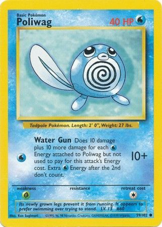 Poliwag (59/102) [Base Set Unlimited] | Event Horizon Hobbies CA