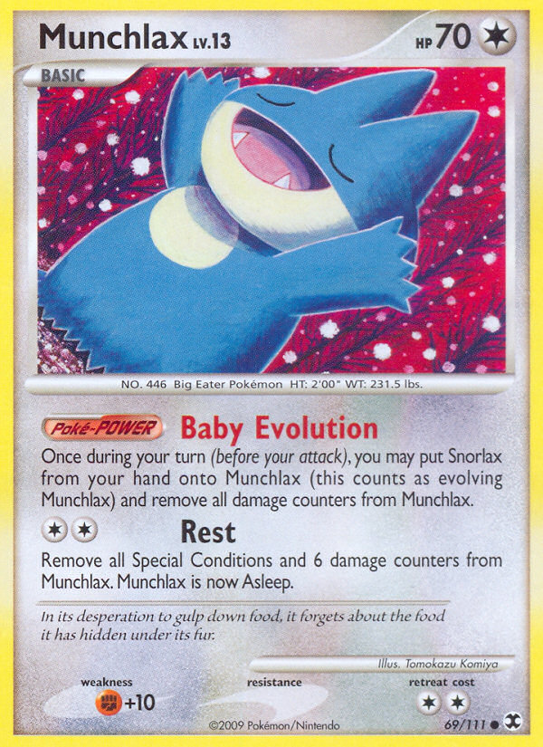 Munchlax (69/111) [Platinum: Rising Rivals] | Event Horizon Hobbies CA