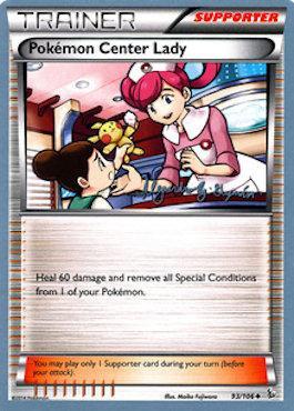 Pokemon Center Lady (93/106) (Primal Groudon - Alejandro Ng-Guzman) [World Championships 2015] | Event Horizon Hobbies CA