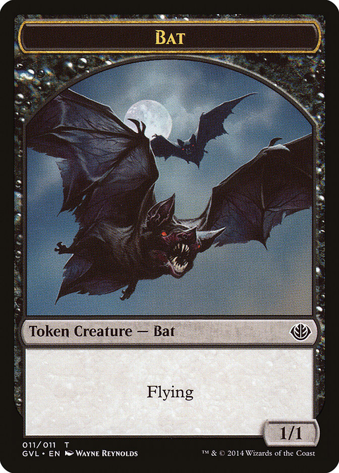 Bat Token (Garruk vs. Liliana) [Duel Decks Anthology Tokens] | Event Horizon Hobbies CA