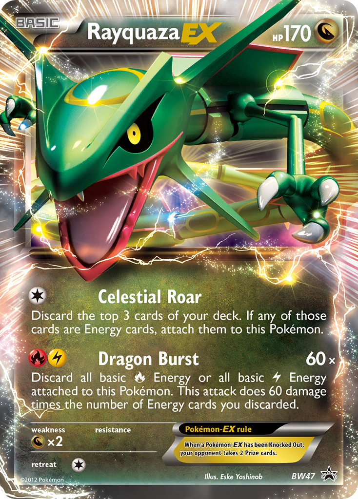 Rayquaza EX (BW47) [Black & White: Black Star Promos] | Event Horizon Hobbies CA