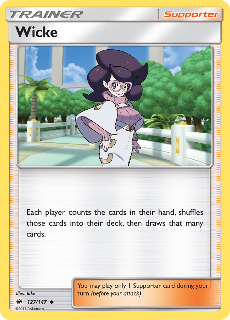 Wicke (127/147) [Sun & Moon: Burning Shadows] | Event Horizon Hobbies CA