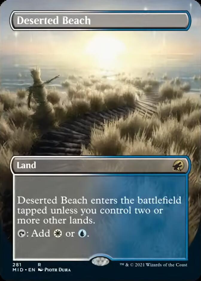 Deserted Beach (Borderless) [Innistrad: Midnight Hunt] | Event Horizon Hobbies CA