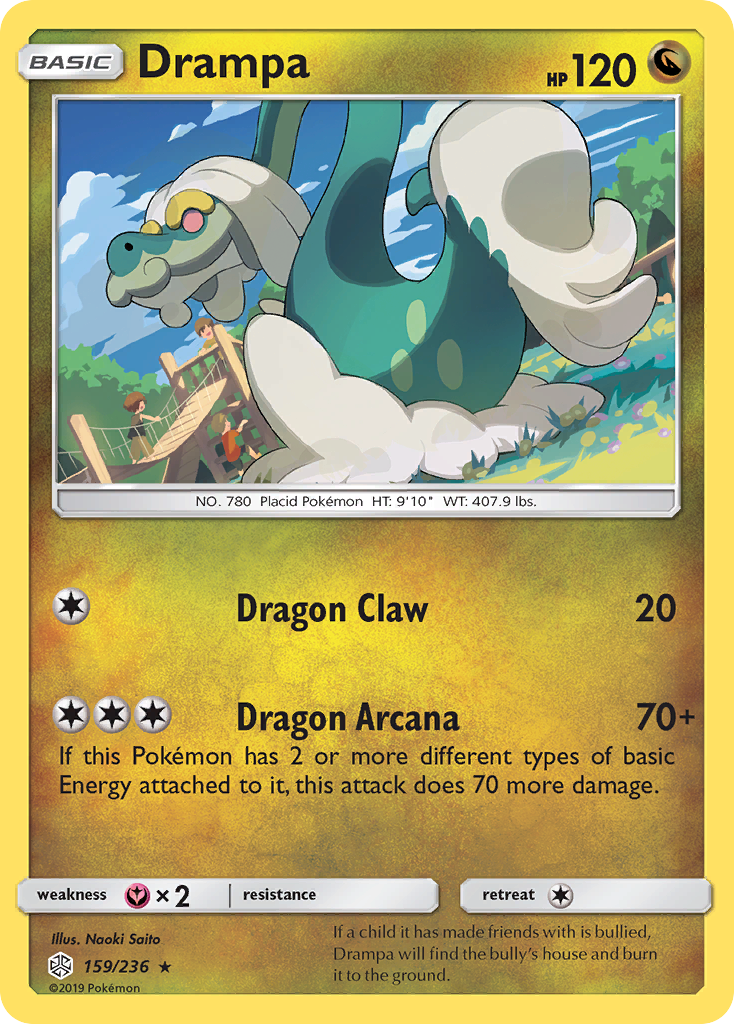 Drampa (159/236) [Sun & Moon: Cosmic Eclipse] | Event Horizon Hobbies CA