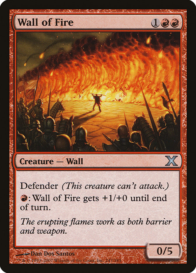 Wall of Fire [Tenth Edition] | Event Horizon Hobbies CA