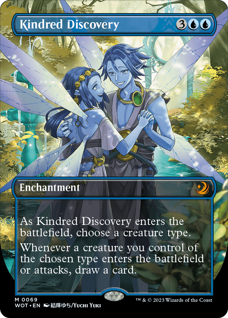 Kindred Discovery (Anime Borderless) [Wilds of Eldraine: Enchanting Tales] | Event Horizon Hobbies CA