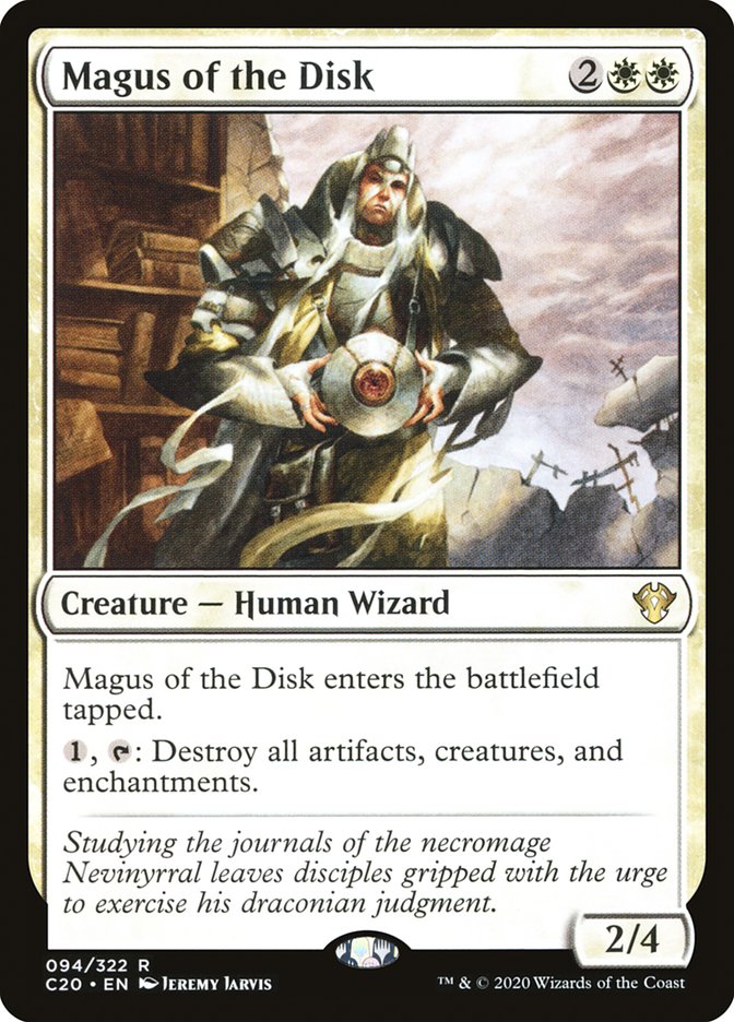 Magus of the Disk [Commander 2020] | Event Horizon Hobbies CA