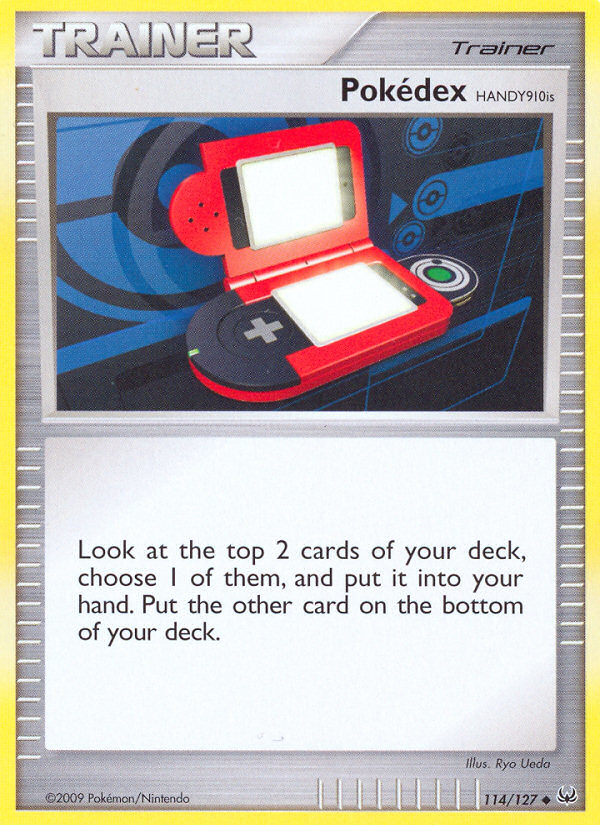 Pokedex HANDY910is (114/127) [Platinum: Base Set] | Event Horizon Hobbies CA