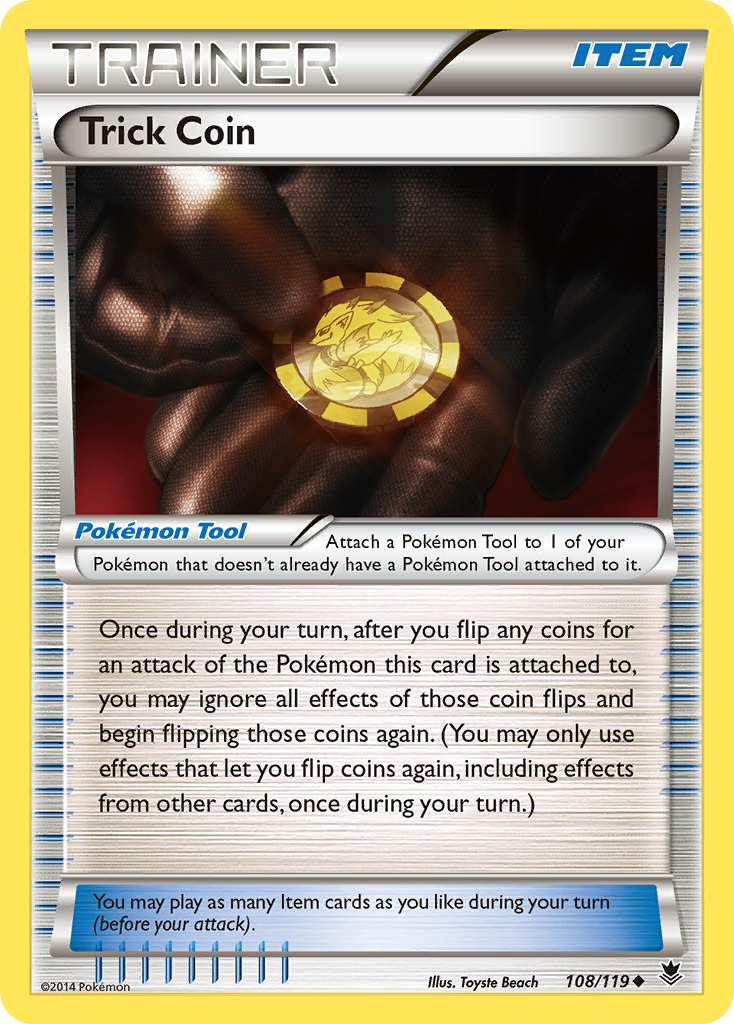 Trick Coin (108/119) [XY: Phantom Forces] | Event Horizon Hobbies CA