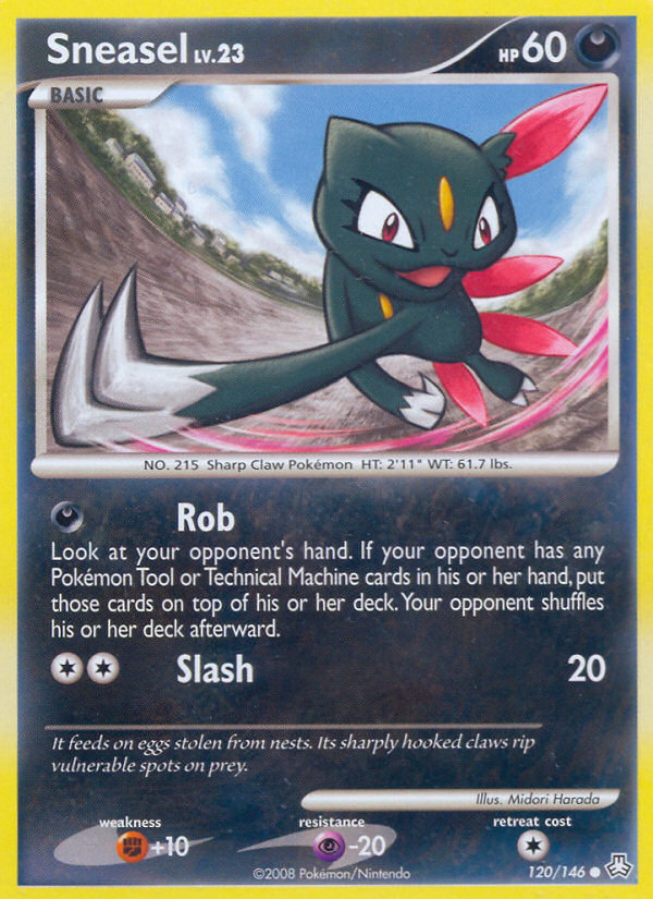 Sneasel (120/146) [Diamond & Pearl: Legends Awakened] | Event Horizon Hobbies CA