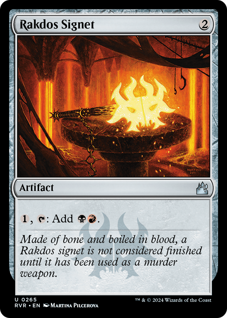 Rakdos Signet [Ravnica Remastered] | Event Horizon Hobbies CA