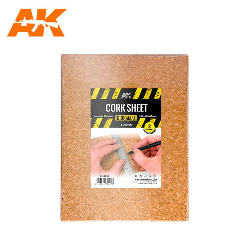 AK Interactive Cork Sheet 2mm