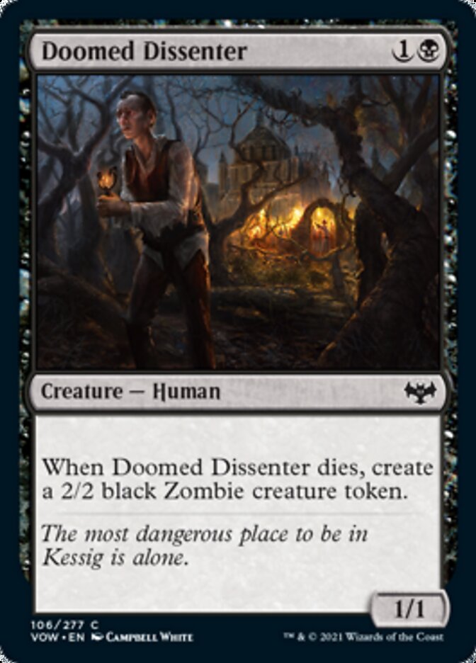 Doomed Dissenter [Innistrad: Crimson Vow] | Event Horizon Hobbies CA