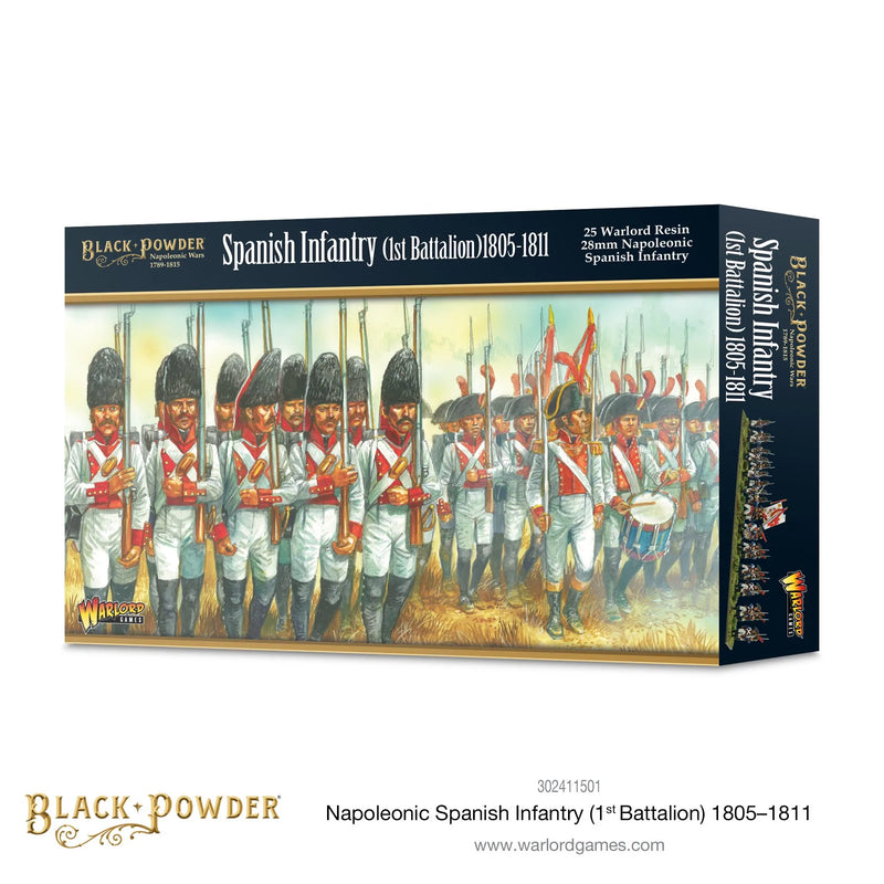 Warlord Games - Black Powder - Spanish Infantry (1st Batt 1805-1811)