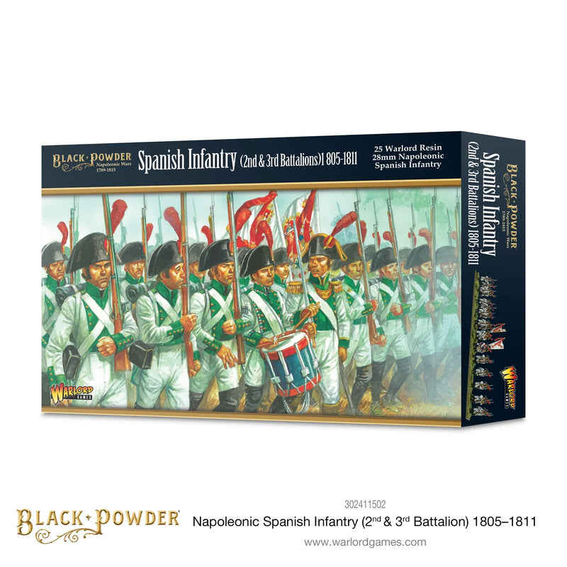 Warlord Games - Black Powder - Spanish Infantry (2nd & 3rd Batts 1805-1811)